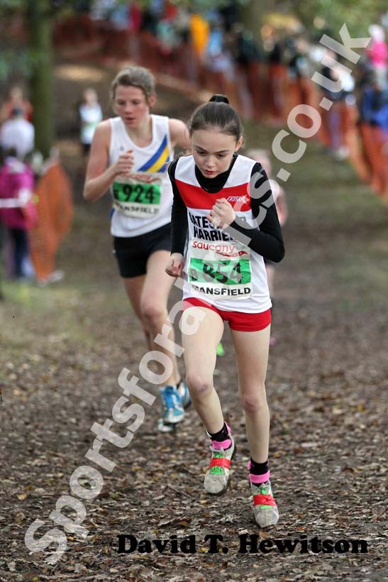 C. Fraser (Gateshead) under-15 girls  2012 National Cross Country Relay Championships.